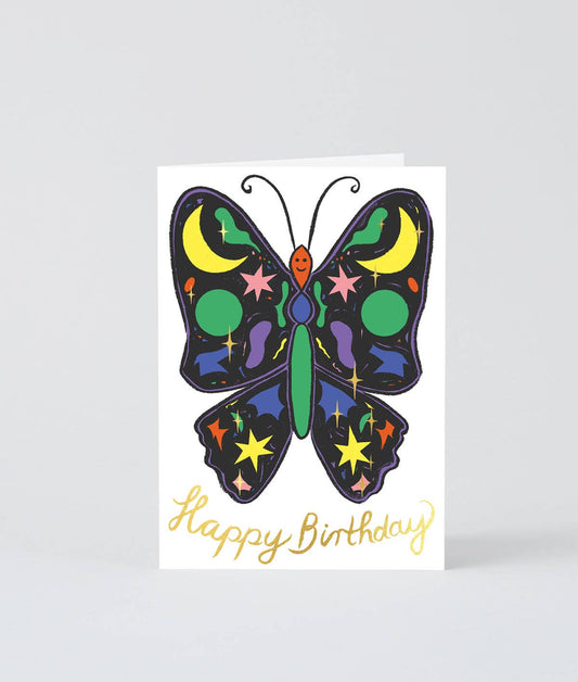 Grußkarte „Happy Birthday Butterfly“