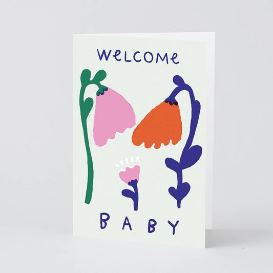 Glückwunschkarte „Welcome Baby“