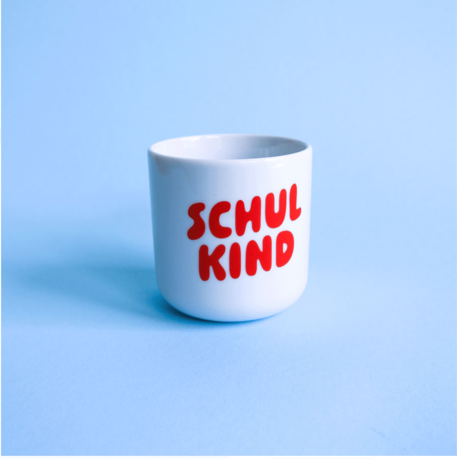 tinyday - Schulkind Becher | rot